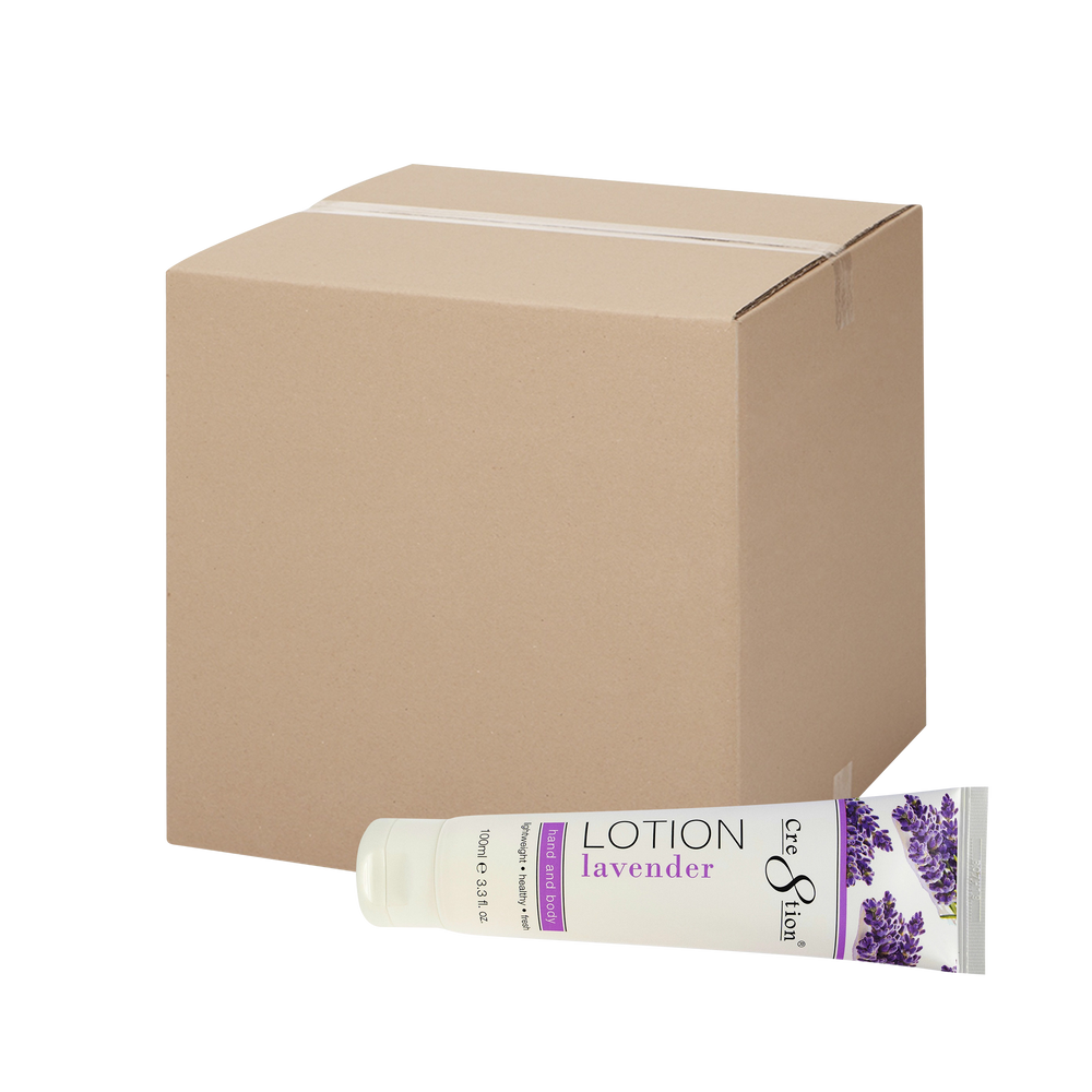 Cre8tion Hand & Body Lotion Lavender (CASE), 100ml (3.3oz), 60pcs/case OK0809LK