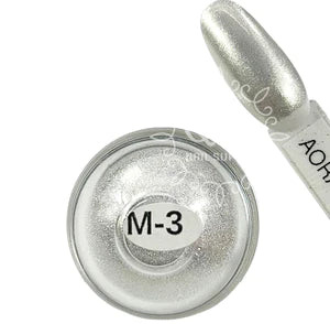 Aora Metal Chrome Powder, M-03, Pearl, 1g