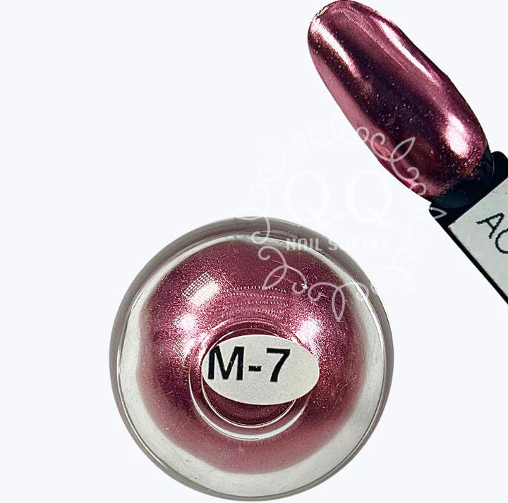 Aora Metal Chrome Powder, M-07, Magenta, 1g (PK: 360pcs/case)