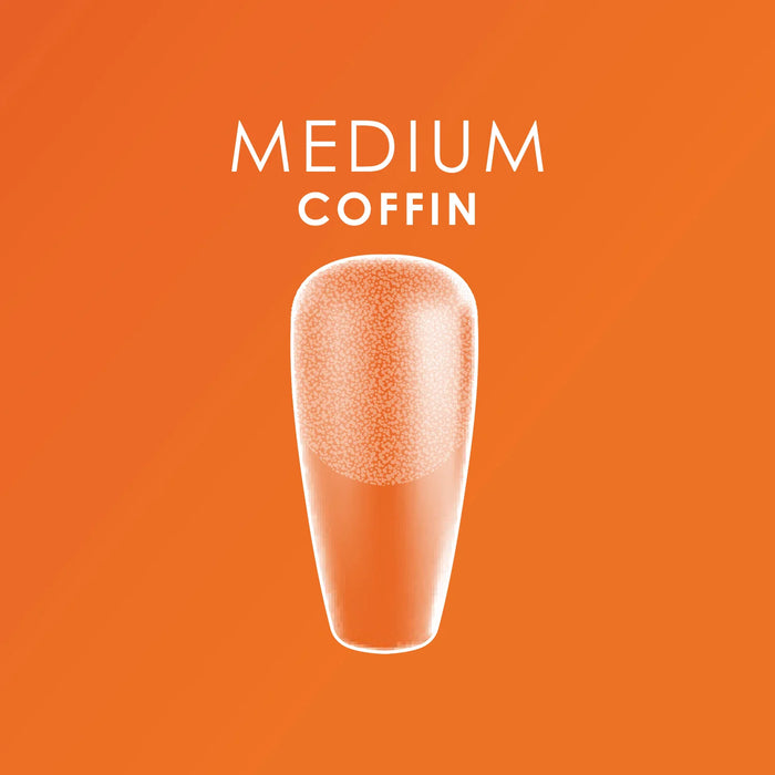 Kupa EnrichRx Soft Gel Tips - Coffin Medium 550 Count