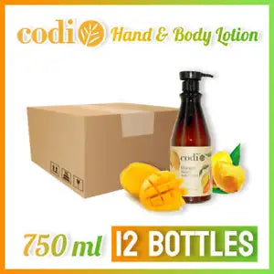 Codi Mango Lotion (CASE), 750ml (25oz), 12 pcs/case