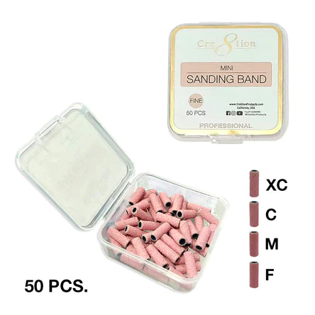 Cre8tion Mini Sanding Band FINE (50 pcs./box, 100 boxes/case), 17729