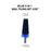 Cre8tion Blue 5in1 Nail Filing Bit - CM 3/32 (Pk: 50 pcs/box)
