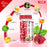 NBC BUBBLE Pedicure Kit 4 Step, CASE, SWEET POMEGRANATE (Pk: 50 pcs/case, 90 cases/pallet)