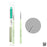 Cre8tion Nail Art Painting Brush, Long, 11mm (Pk: 10 pcs./pack)