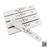 Cre8tion Premium Nail File JUMBO Zebra, Grit 100/100, CASE (Pk: 50 pcs/pack, 30 packs/case)