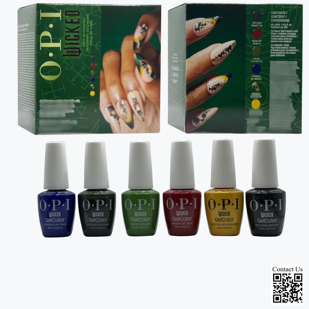 OPI Holiday 24 Wicked Collection Gel Add-On-Kit 1 OPI Holiday 24 Wicked Collection Gel Add-On-Kit 1
