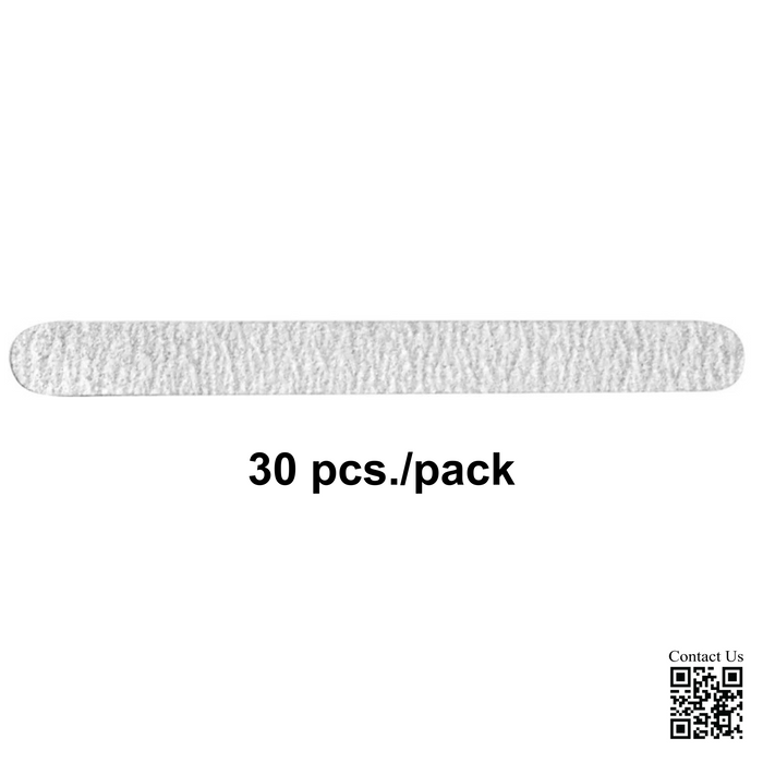Cre8tion Premium Nail Files REGULAR ZEBRA, Grit 180/180 (Pk: 30 pcs/case)