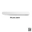 Cre8tion Disposable Mini Nail File Plastic Center White, Grit 80/100, CASE (Pk: 100 packs/case)