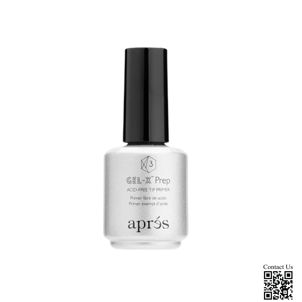 Apres Acid - Free Gel Primer 0.5oz, GEL-X PREP #3 (Grey Bottle)