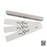 Cre8tion Premium Nail File JUMBO Zebra, Grit 80/100, CASE (Pk: 50 pcs/pack, 30 packs/case)