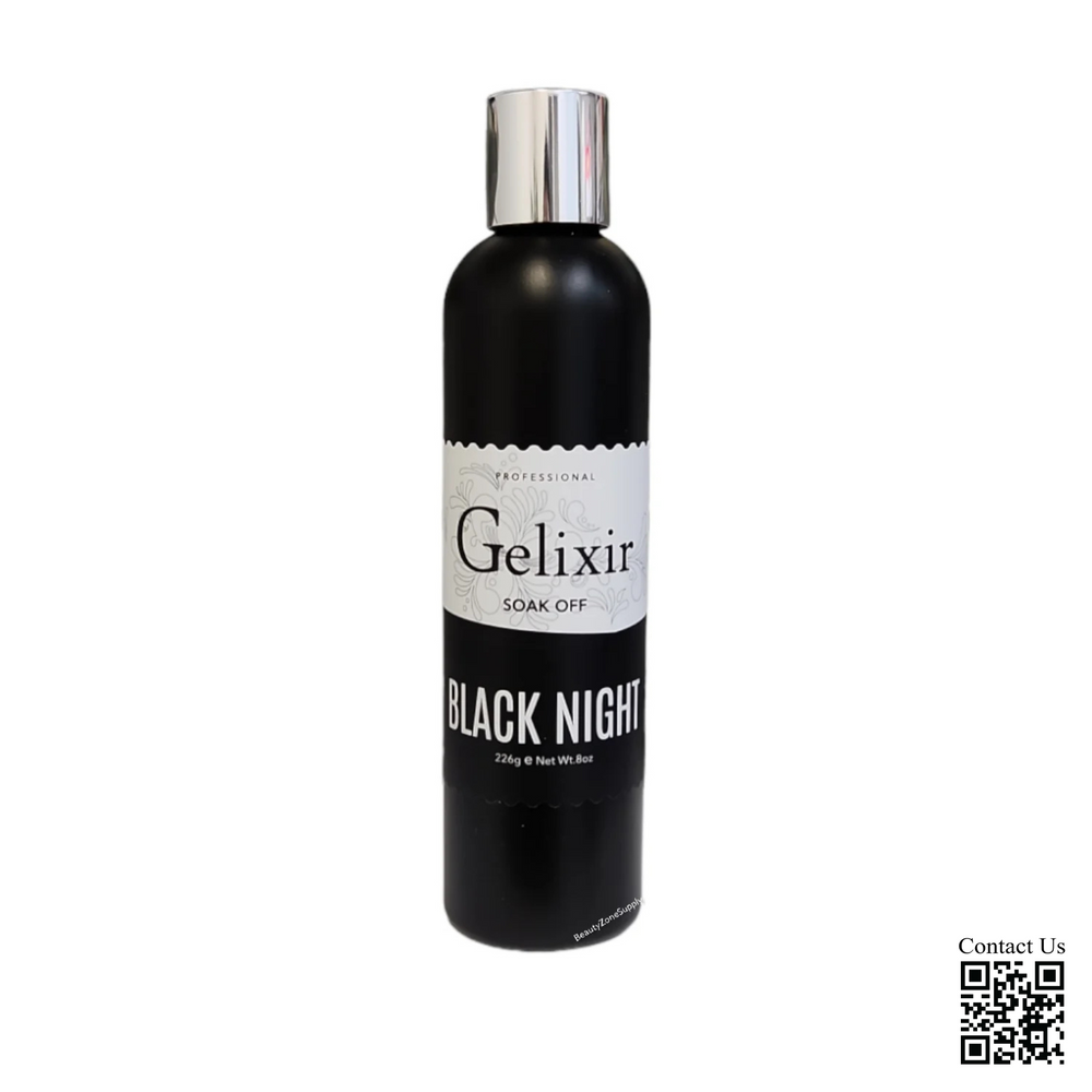 Gelixir Black Night Refill, 8oz (PK: 24, 30pcs/case)