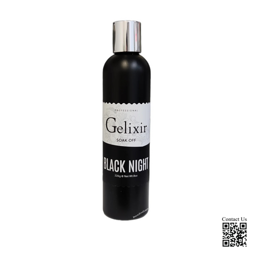 Gelixir Black Night Refill, 8oz (PK: 24, 30pcs/case)