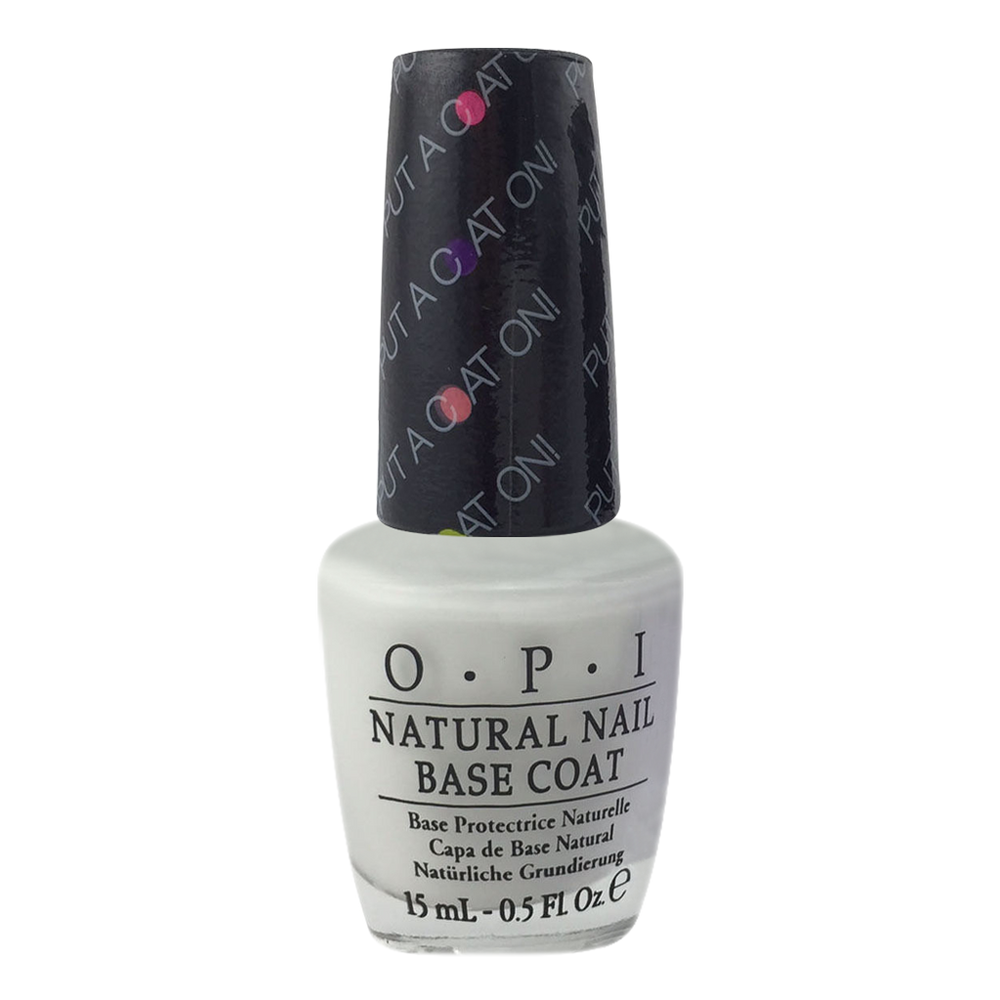 OPI Nail Lacquer, NT T01, Natural Nail Base Coat, 0.5oz
