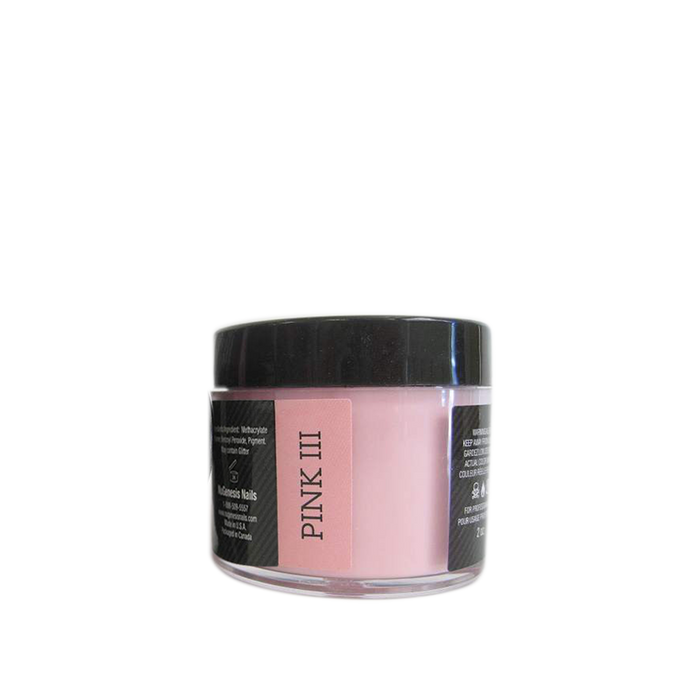Nugenesis Dipping Powder, Pink & White Collection, PINK III, 1.5oz
