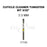 Cre8tion Cuticle Cleaner Tungsten Bit, 2.3 mm, 17733