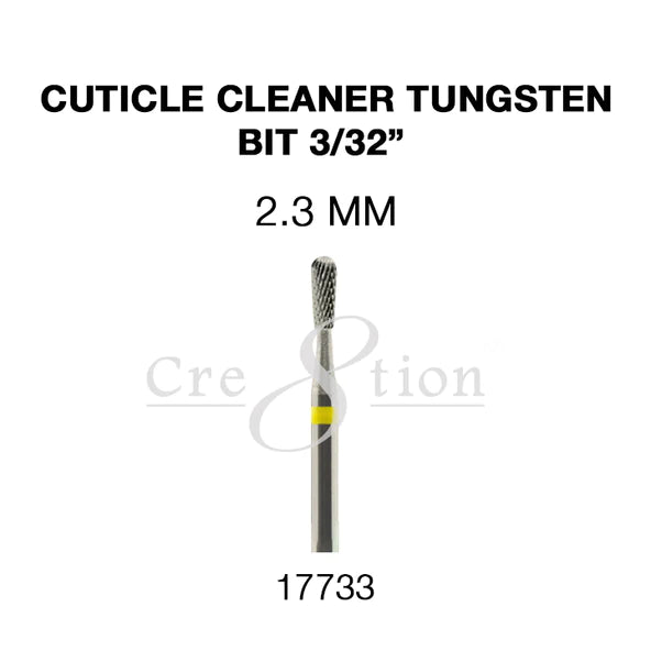 Cre8tion Cuticle Cleaner Tungsten Bit, 2.3 mm, 17733