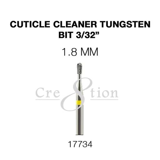 Cre8tion Cuticle Cleaner Tungsten Bit, 1.8 mm, 17734