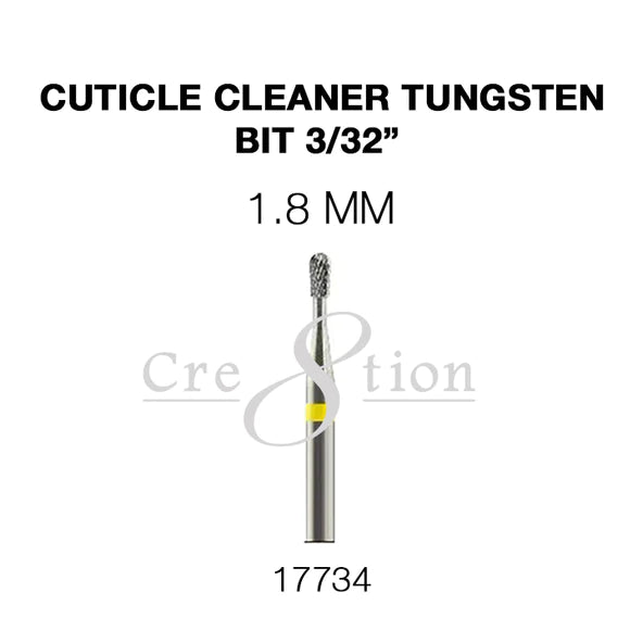 Cre8tion Cuticle Cleaner Tungsten Bit, 1.8 mm, 17734