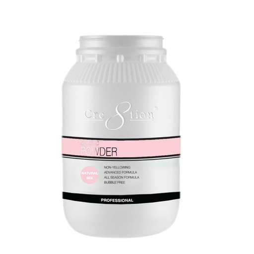 Cre8tion Acrylic Powder - Natural Mix, 6lbs (Pk: 4 pcs/case)