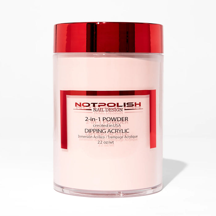 NotPolish 2in1 Dipping/Acrylics Powder 22oz, NUDE PANTHER, OG 102 (Pk: 6 pcs/box)