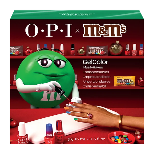OPI Sweeten Your Mani x M&M’S - GelColor 0.5oz (Kit #2) Collection 000