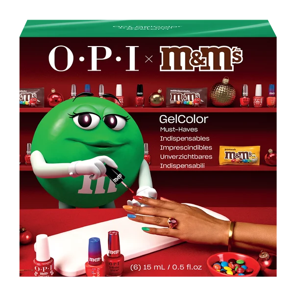 OPI Sweeten Your Mani x M&M’S - GelColor 0.5oz (Kit #2) Collection 000