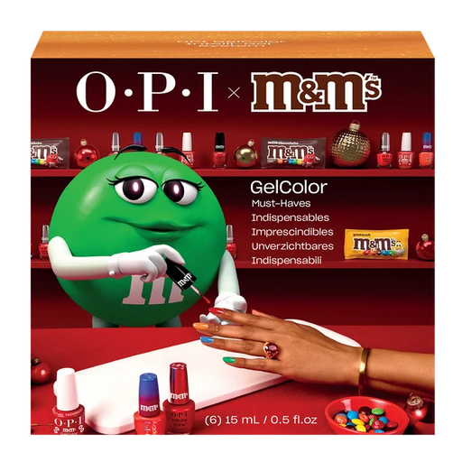 OPI Sweeten Your Mani x M&M’S - GelColor 0.5oz (Kit #1) Collection 000