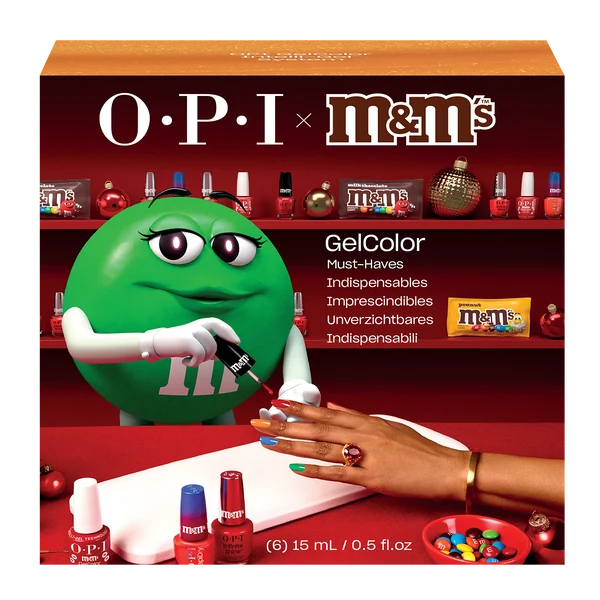 OPI Sweeten Your Mani x M&M’S - GelColor 0.5oz (Kit #1) Collection 000