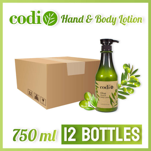 Codi Olive Lotion (CASE), 750ml (25oz), 12 pcs/case