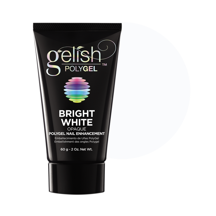Gelish PolyGel, 1712003, Bright White, 2oz