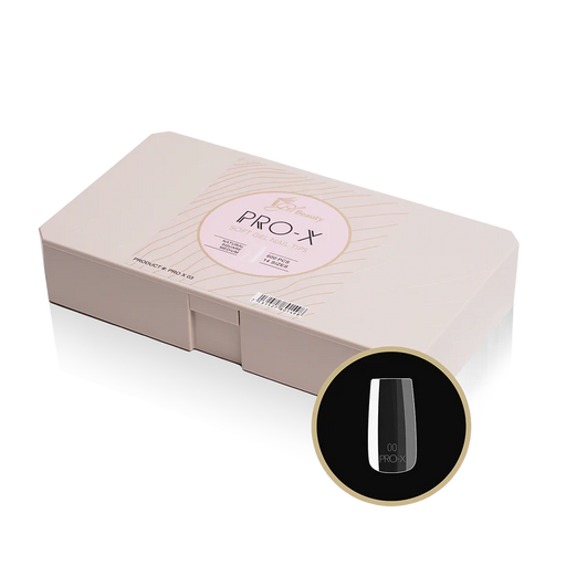 iGel PRO-X Soft Gel Nail Tips 03, Natural Square Medium (Pk: 600 pcs/box)