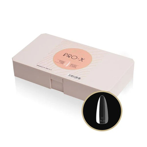 iGel PRO-X Soft Gel Nail Tips 21, Natural Almond Long (Pk: 600 pcs/box)