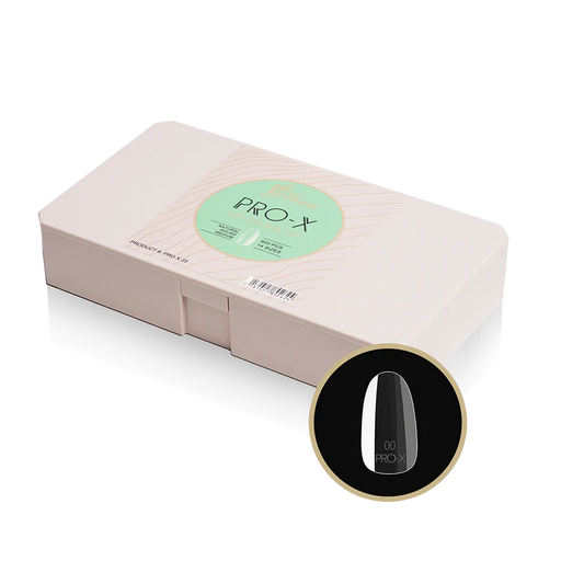 iGel PRO-X Soft Gel Nail Tips 23, Natural Round Medium (Pk: 600 pcs/box)