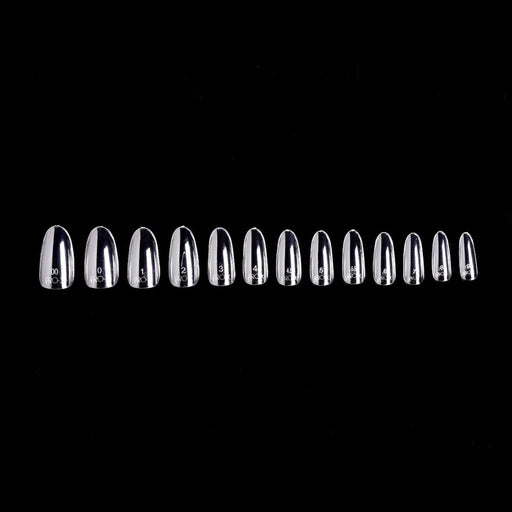 iGel PRO-X Soft Gel Nail Tips 23, Natural Round Medium (Pk: 600 pcs/box)