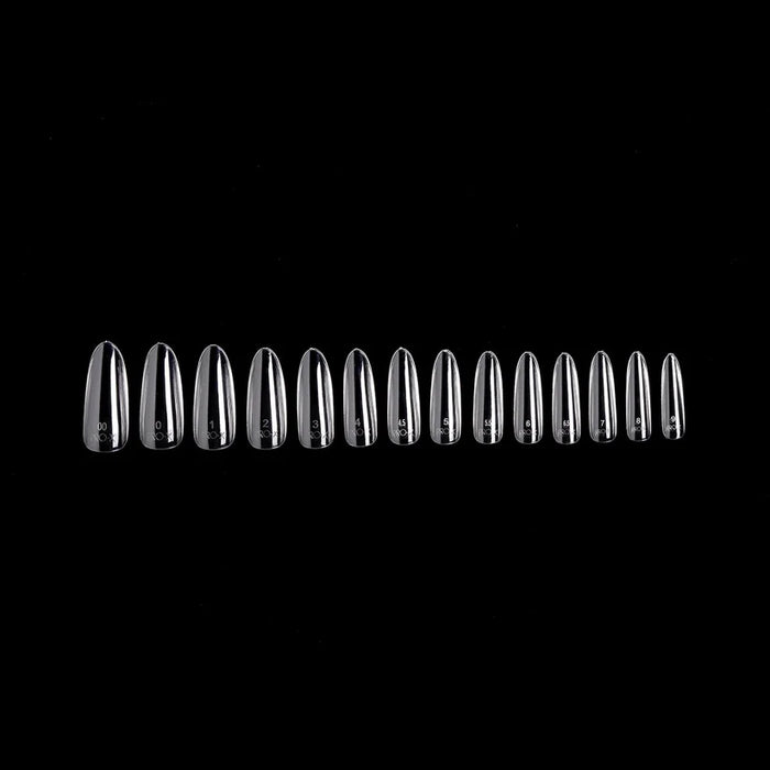 iGel PRO-X Soft Gel Nail Tips 24, Natural Round Long (Pk: 600 pcs/box)