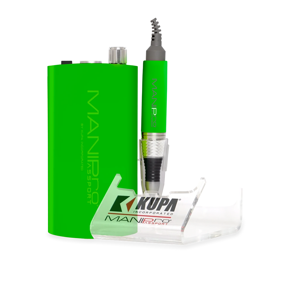 Kupa ManiPro Passport (Filing Machine) Limited Edition, PALOS VERDES GREEN & KP-60 Handpiece