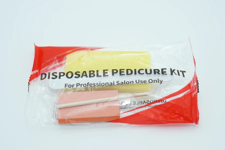 Airtouch Disposable Pedicure Kit 4C, YELLOW Pumice, 19342Y (PK: 200 sets/case)