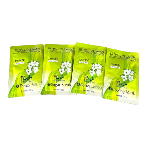 Posh Deluxe Pedicure Kit 4in1, CASE, JASMINE (Pk: 50 kits/case)