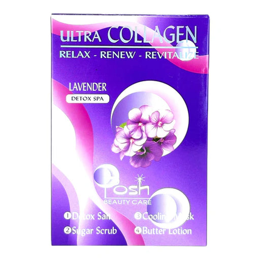 Posh Deluxe Pedicure Kit 4in1, CASE, LAVENDER (Pk: 50 kits/case)