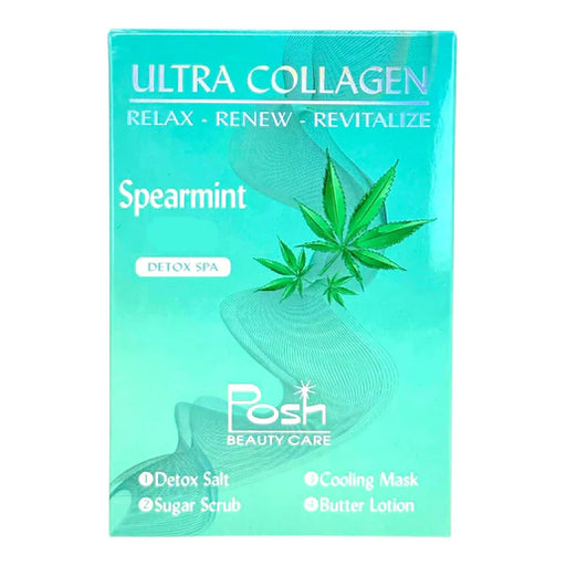 Posh Deluxe Pedicure Kit 4in1, CASE, SPEARMINTS CBD (Pk: 50 kits/case)