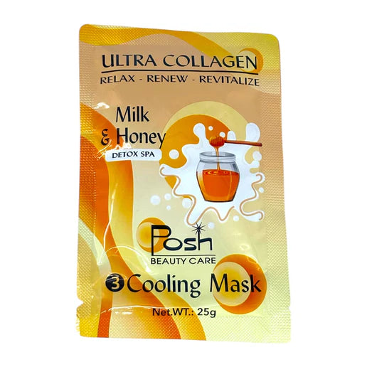 Posh Deluxe Pedicure Kit 4in1, CASE, MILK & HONEY (Pk: 50 kits/case)