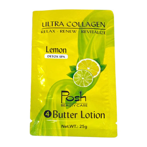 Posh Deluxe Pedicure Kit 4in1, CASE, LEMON (Pk: 50 kits/case)