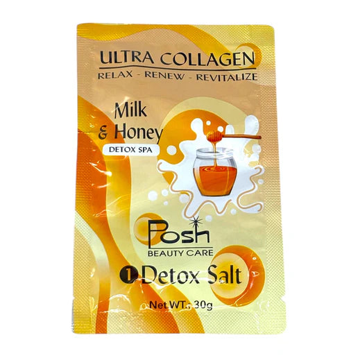 Posh Deluxe Pedicure Kit 4in1, CASE, MILK & HONEY (Pk: 50 kits/case)
