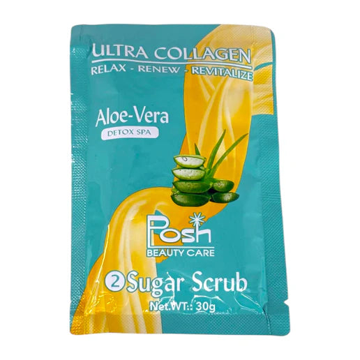 Posh Deluxe Pedicure Kit 4in1, CASE, ALOE VERA (Pk: 50 kits/case)