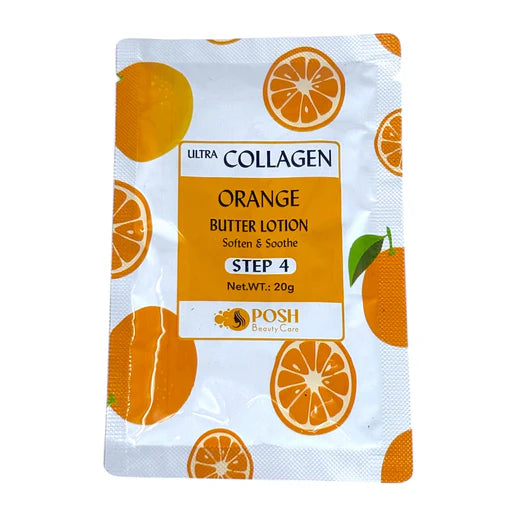 Posh Deluxe Pedicure Kit 4in1, CASE, ORANGE (Pk: 50 kits/case)