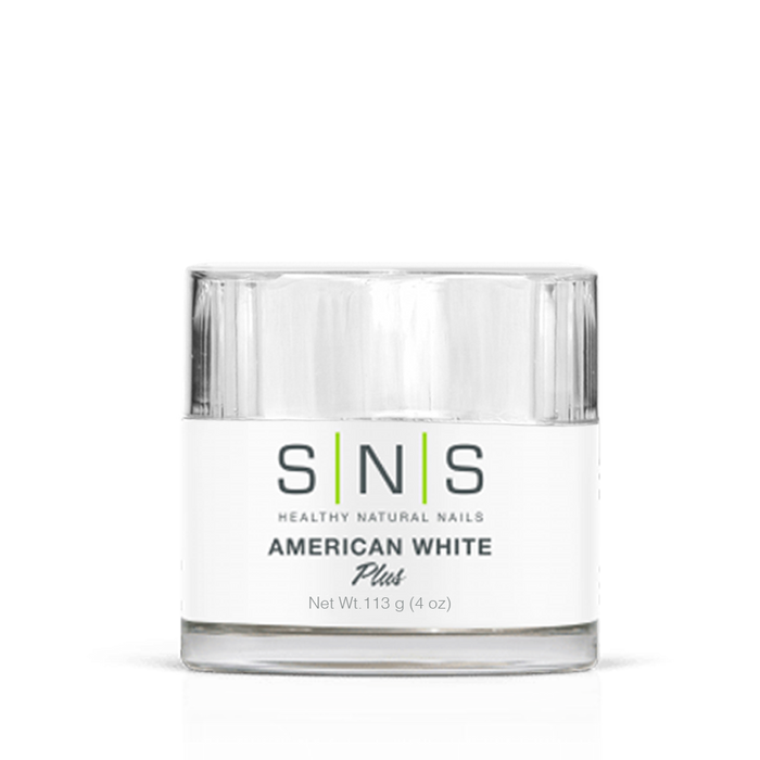 SNS Dipping Powder, 01, AMERICAN WHITE, 4oz (Pk: 20 pcs/case)