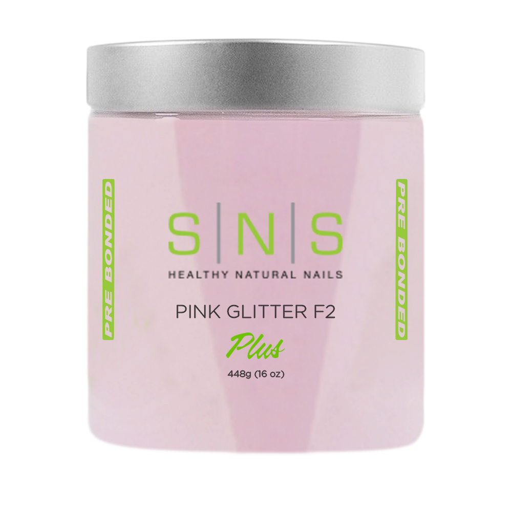 SNS Dipping Powder, 12, PINK GLITTER F2, 16oz