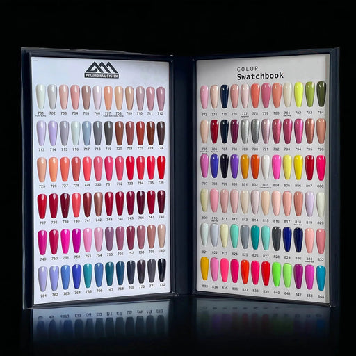 Pyramid Color Book, New LUXURY 144 Color (From 701 To 844)