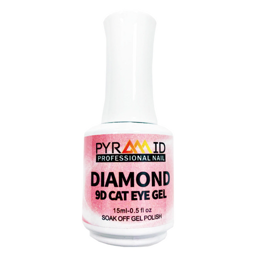 Pyramid Gel, DIAMOND 9D Cat Eye Collection, 0.5oz, Color List Note, 000